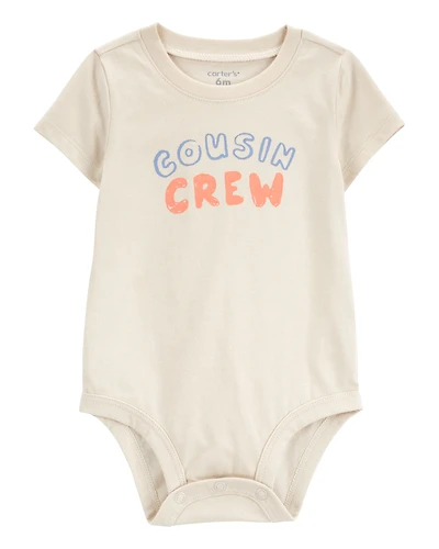 Baby Cousin Crew Short-Sleeve Bodysuit