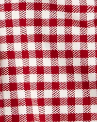 Baby Boy Plaid Organic Cotton Button-Front Flannel Shirt
