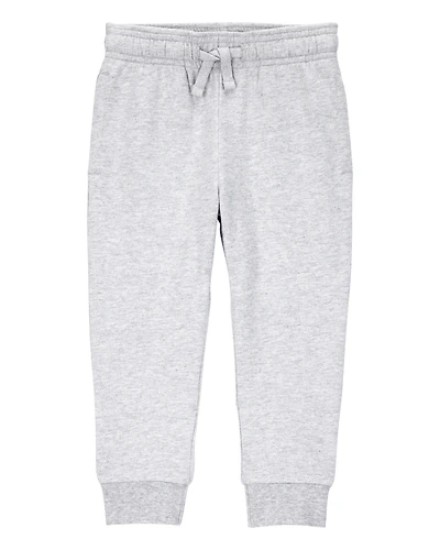 Toddler Pull-On Drawstring Joggers - Grey