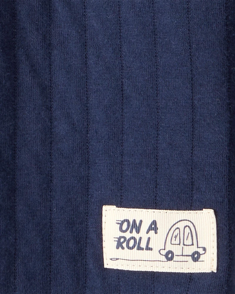 Baby Boy 2-Piece Hooded Tee & Pant Set - Navy