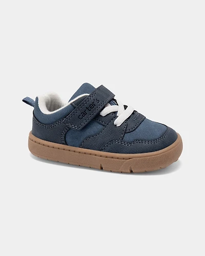 Baby Boy Every Step® First Walker Casual Shoes - Blue/Brown