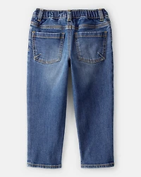 Toddler Boy Mid-Rise Distressed Denim Jeans - Blue