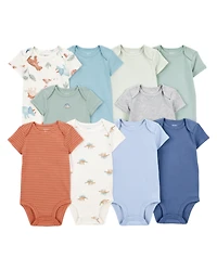 Baby 10-Pack Short-Sleeve Bodysuits