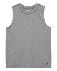 Kid Active Muscle Tank - Grey