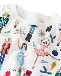Toddler Organic Cotton Pajamas Nutcracker