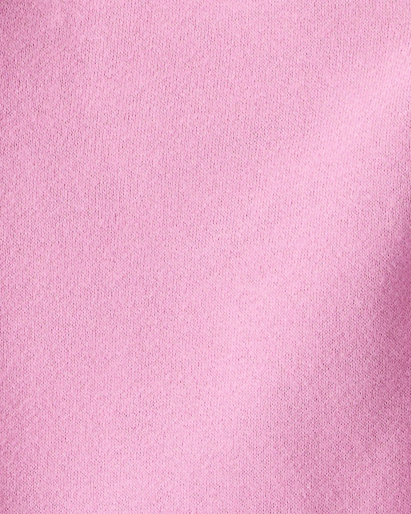 Toddler Girl Cotton Joggers - Pink