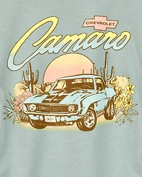 Girls Camaro Short-Sleeve Graphic Tee - Green