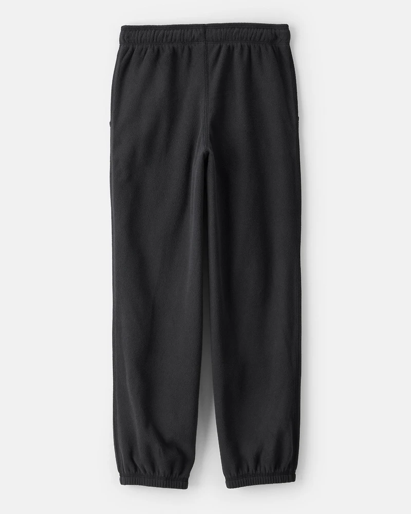 Boys Fleece Joggers - Black