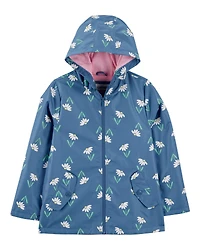 Color Changing Rain Jacket - Navy