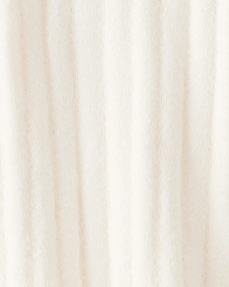 Toddler Girl Long-Sleeve Sweater - Cream