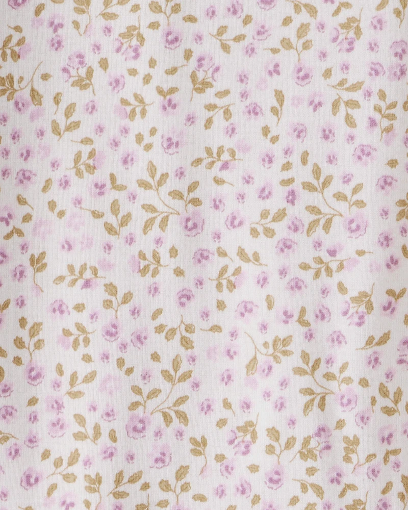 Kid Organic Cotton Pajamas in Botanic Muse Print