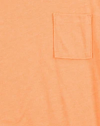 Kid Solid Short-Sleeve Tee - Orange