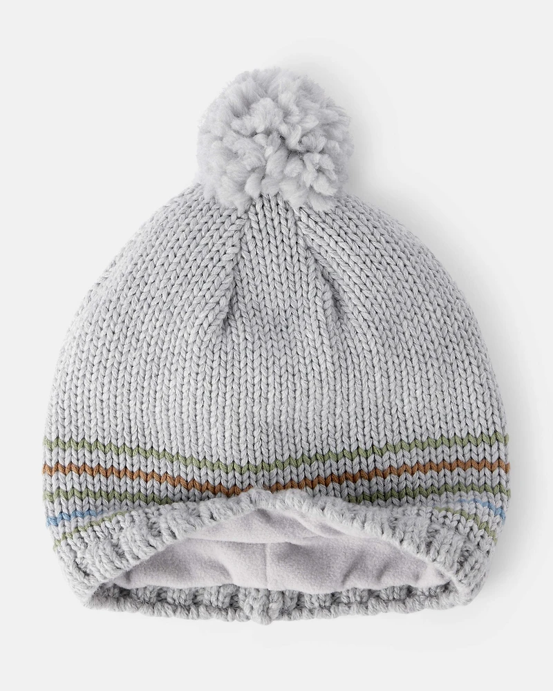 Baby Boy Winter Hat - Grey