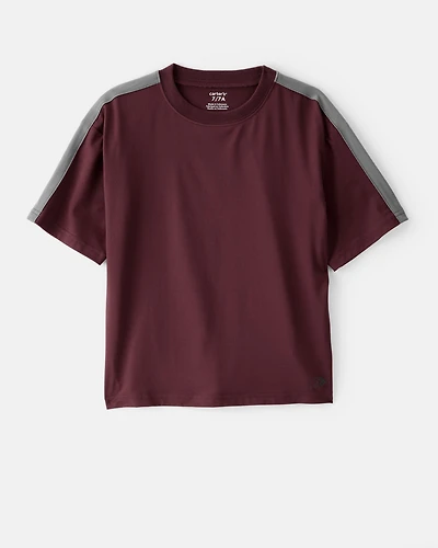Boys Active Short-Sleeve Tee - Red