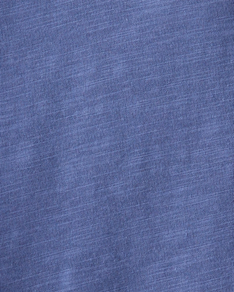 Toddler Boy Short-Sleeve Pocket Tee - Blue