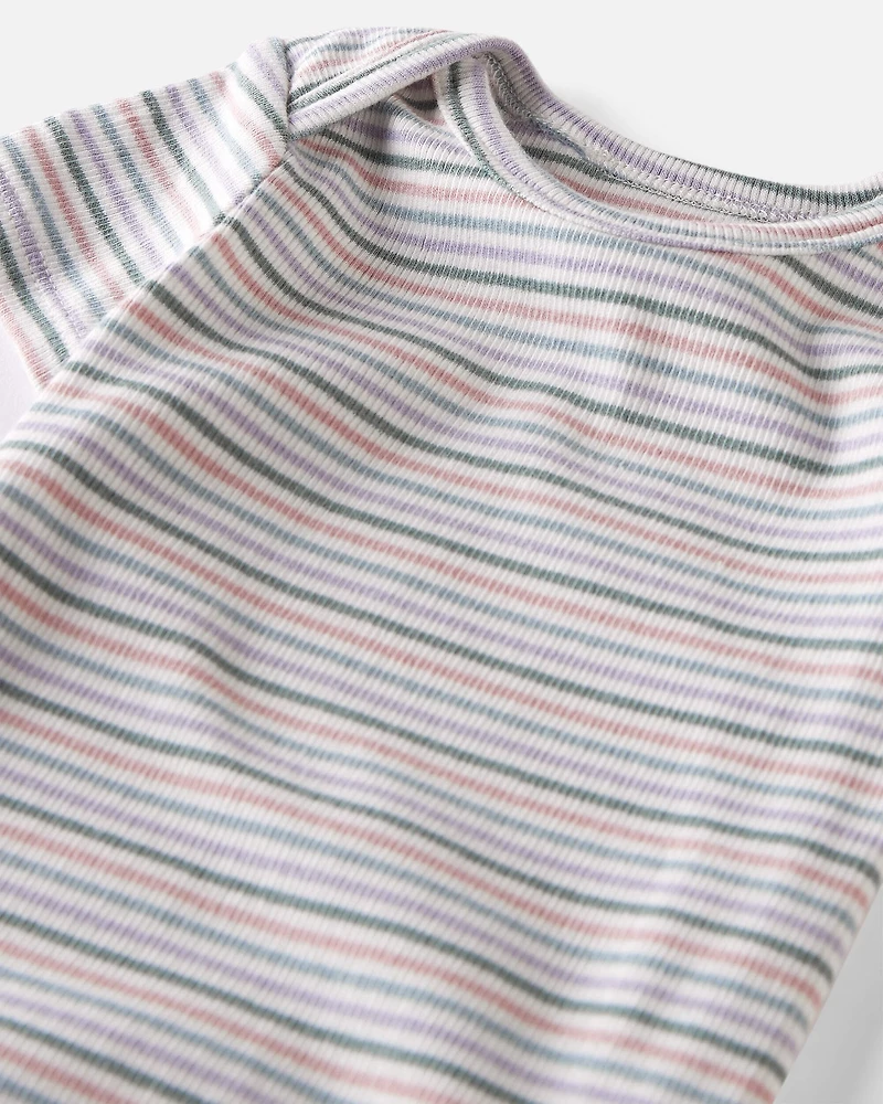 Baby 3-Pack Organic Cotton Rib Bodysuits