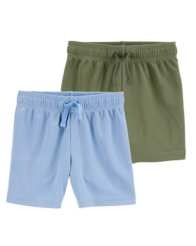 Toddler 2-Pack Active Mesh Shorts