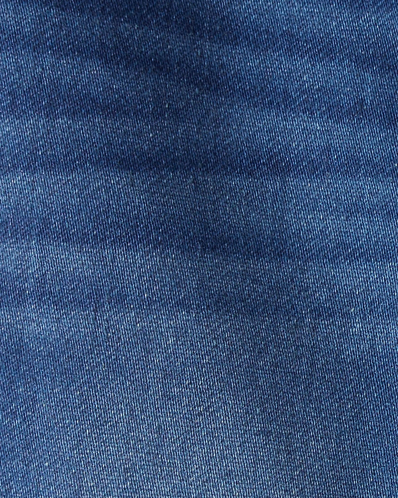 Baby Girl Star Denim Flare Jeans - Blue