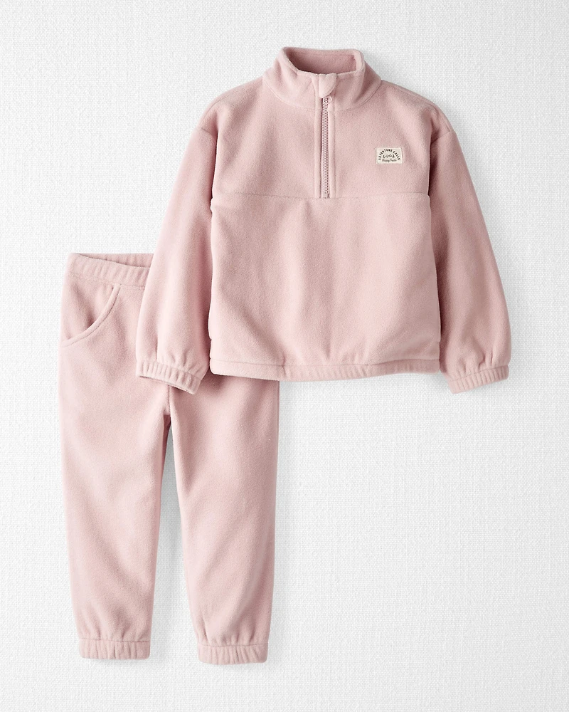 Toddler 2-Piece Recycled Microfleece Set