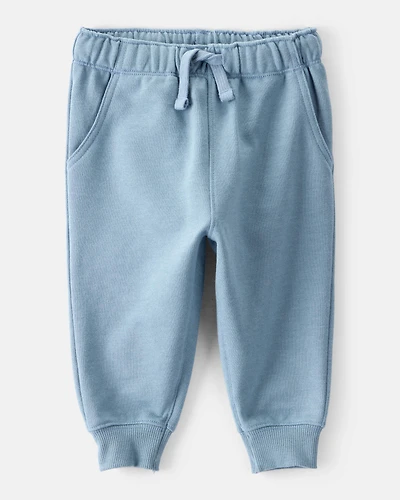 Baby Boy DayDream Fleece Cotton Jogger - Blue