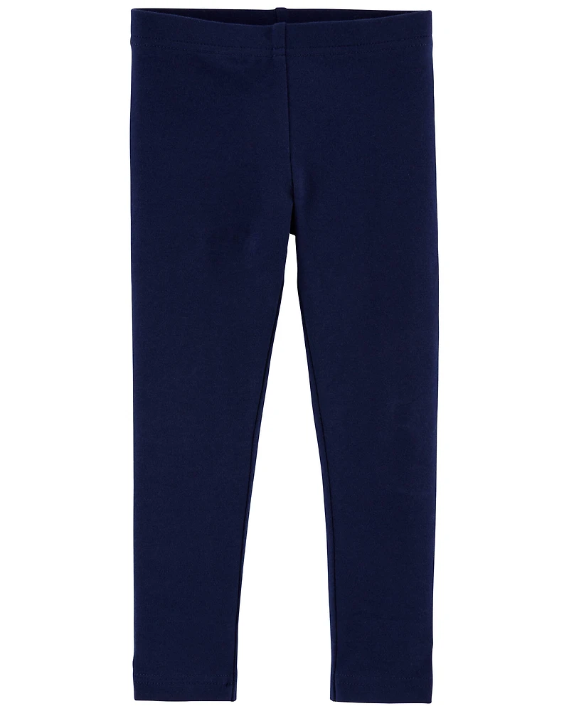 Baby Girl Cotton Stretch Leggings