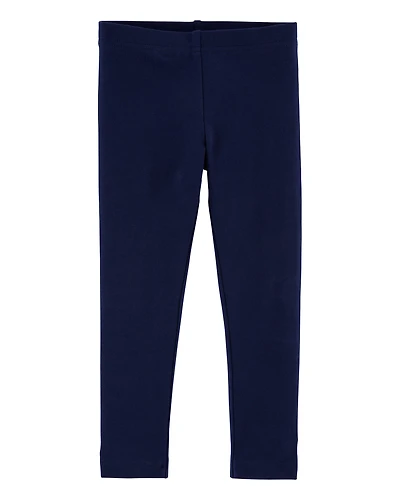 Baby Girl Cotton Stretch Leggings