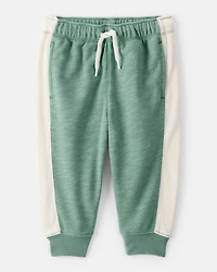 Baby 2-Piece French Terry Sweatshirt & Pull-On Jogger Set - Green