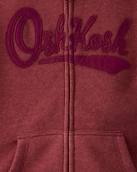 Boys Fleece Jacket - Red