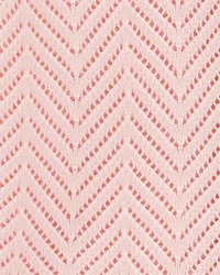 Baby Girl Pointelle Button-Front Sweater Knit Cardigan - Pink