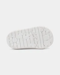 Baby Girl Heart Print Every Step® First Walker Casual Shoes - White/Black