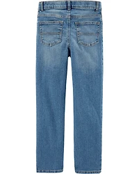 Kid Medium Wash Straight-Leg Jeans