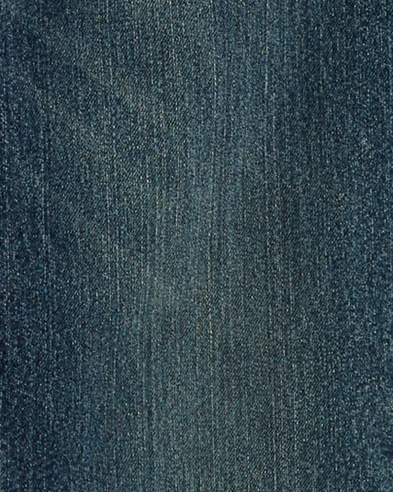 Kid Husky Fit Straight Jeans in Dark Rinse
