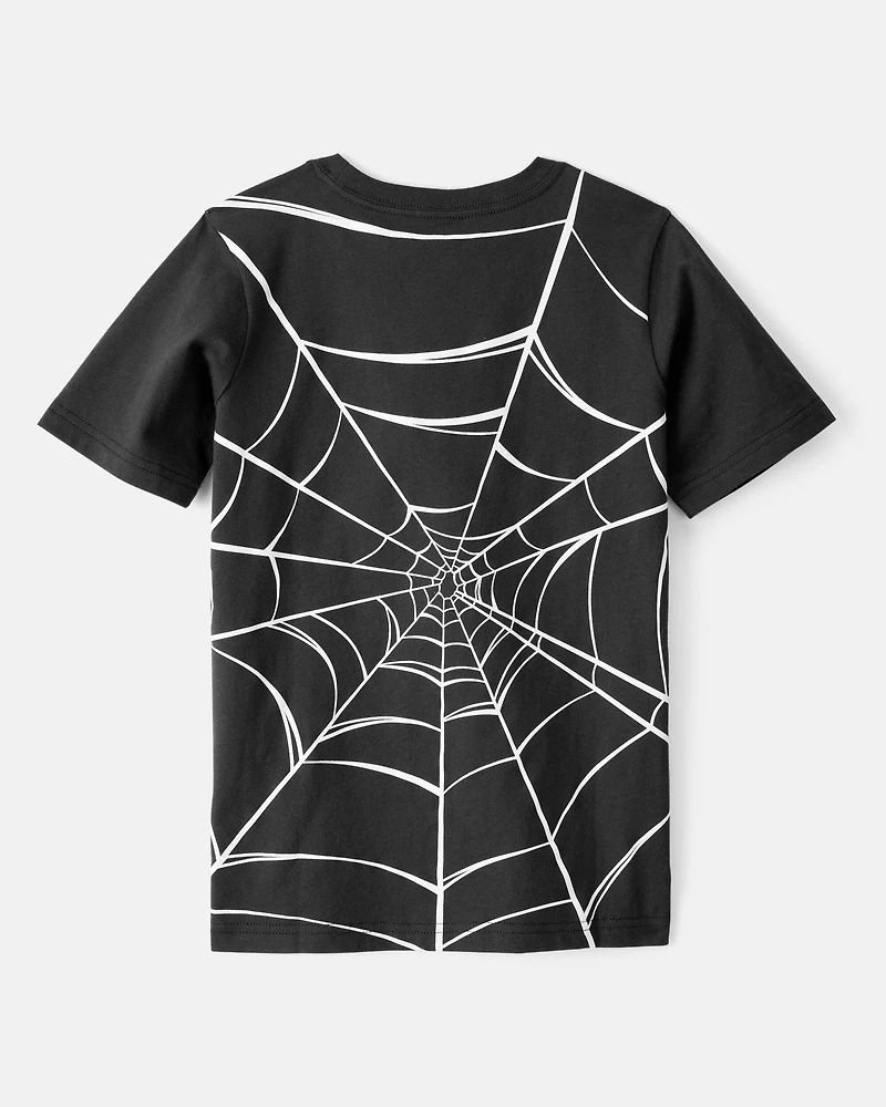 Boys ©Marvel Spider-Man Halloween Short-Sleeve Graphic Tee - Black
