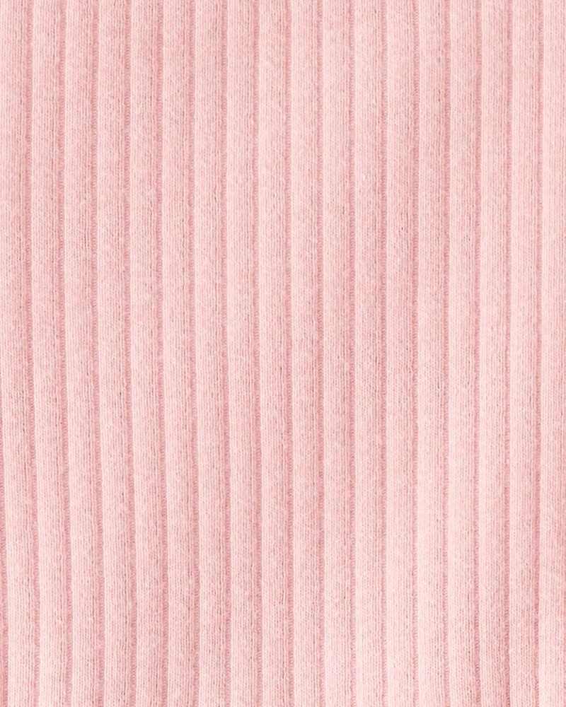Toddler Girl Long-Sleeve Peplum Top - Pink