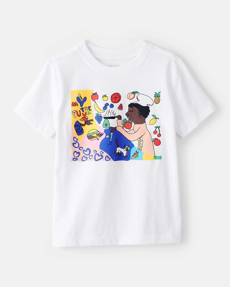 Toddler Boys & Girls Clubs 'My Future' Short-Sleeve Tee