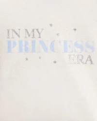 Baby Girl Princess Era Bodysuit & Tutu Pant Set - Blue/Ivory