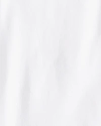 Baby 5-Pack Sleeveless Bodysuits - White