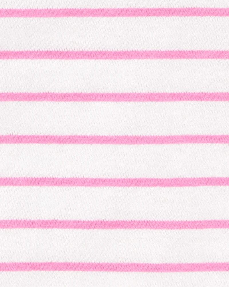 Toddler Striped Short-Sleeve Fashion Top
