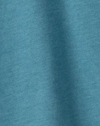 Baby Boy Long-Sleeve Pocket Tee - Teal