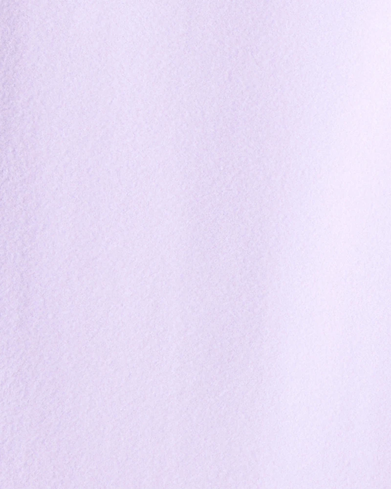 Girls Microfleece Flare Pants - Purple