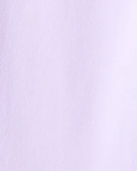 Girls Microfleece Flare Pants - Purple