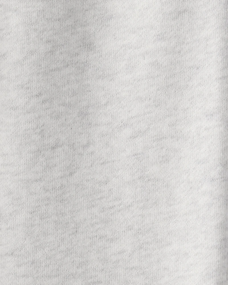 Girls Main Character Energy French Terry Joggers - Grey