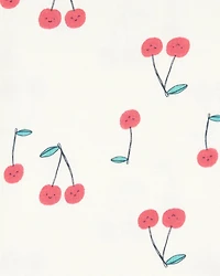 Baby 4-Piece Cherry Cotton Pajamas