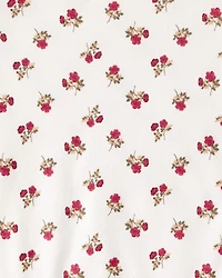 Baby 3-Piece Floral Little Vest Set - Pink/White