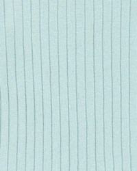 Toddler Ribbed Cotton Blend 2-Piece Pajamas - Teal