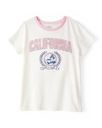 Kid California Short-Sleeve Graphic Tee - White