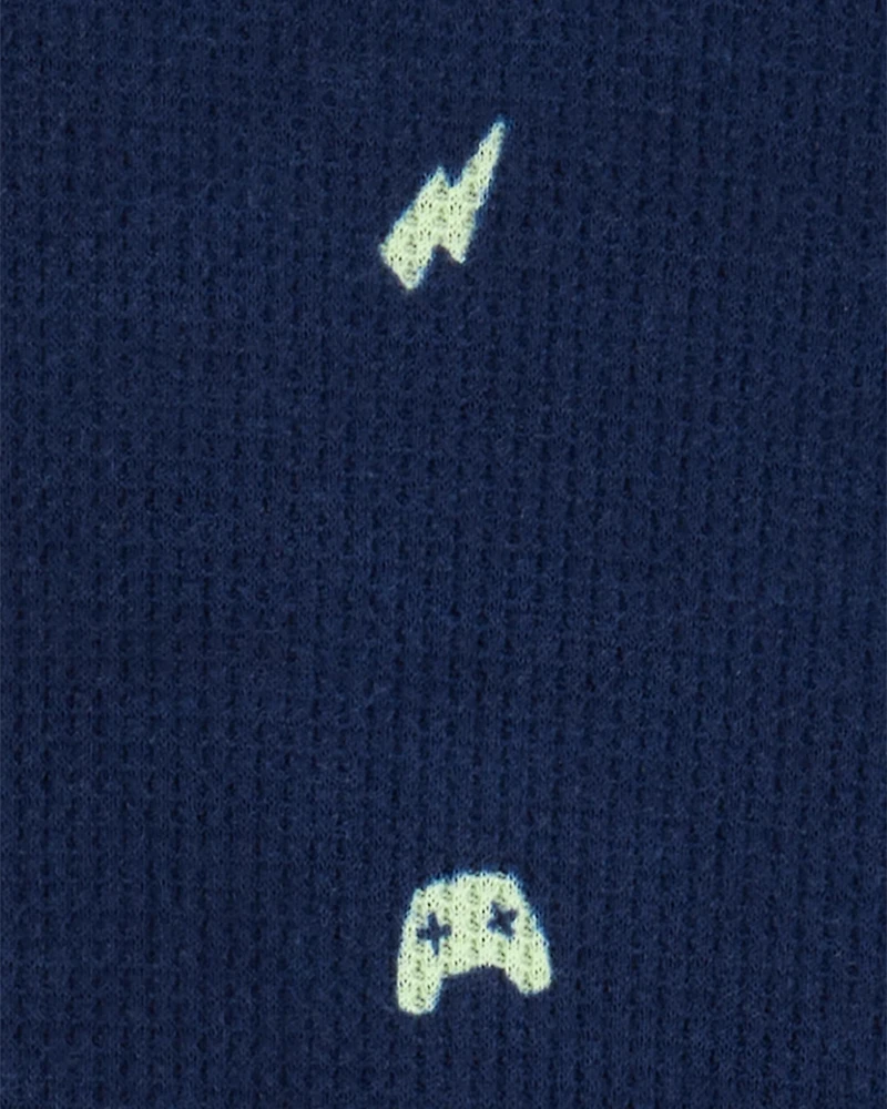 Kid 4-Piece Thermal Pajamas