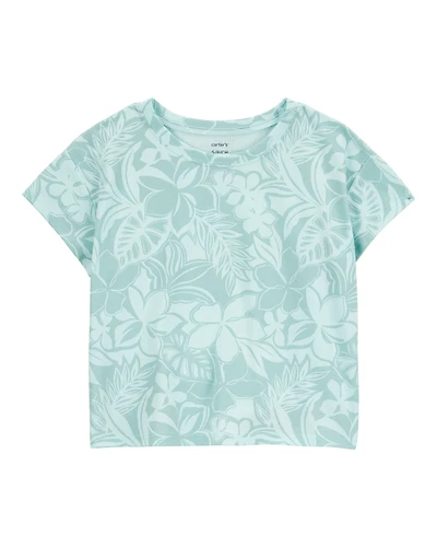 Kid Floral Short-Sleeve Tee