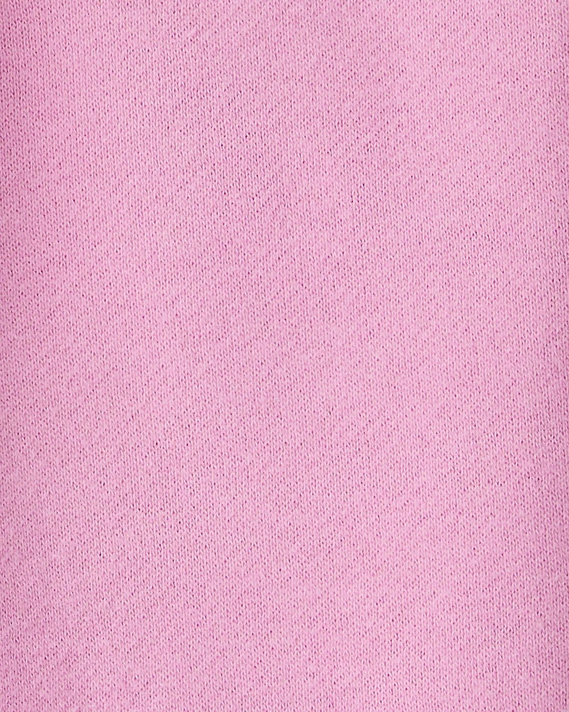 Baby Girl Cotton Joggers - Pink