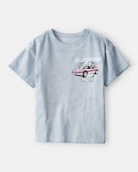 Kid Chevrolet™ Corvette™ Short-Sleeve Graphic Tee - Blue